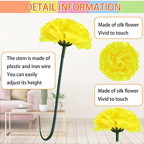 Syhood 50 Pcs Mardi Gras Party Decorations Artificial Marigold Flowers Faux Mexican Fake Marigold Flower Heads Day Of The Dead Decoration For Mexican Party (Mixed Colors, 2.4 Inch) #TOP2