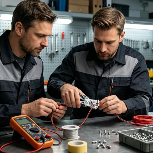 Cortacables de pesado para pelar cables en garaje y taller 4