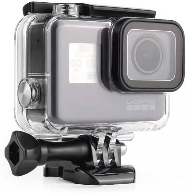 REFLEX CAMERA Waterproof Housing Case for GoPro Hero 7/6/5 Black – Underwater 45M/150ft Diving Protective Shell Cover with Mounting Accessories – Clear & Durable