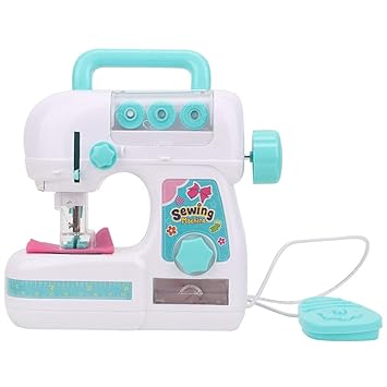 Mini Sewing Machine, Sewing Machine Toy for Kids, Battery Operated Educational Boys and Girls for Kids Over 4 Years Old Christmas Gifts Birthday Gifts