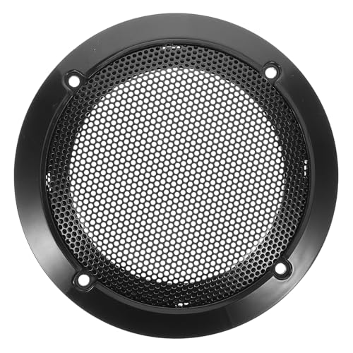 Mikinona Speaker Cover Mesh Protective Grill for Car Speakers Black Car Audio System Cover