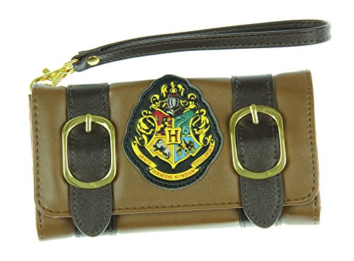 Harry Potter Satchel Fold Wallet 4 x 8in, Brown, OS