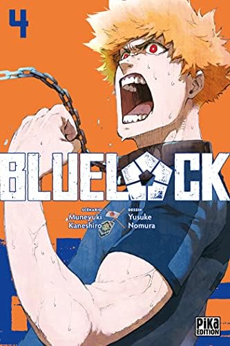 Manga Blue Lock tome 4 avec le duel contre Nagi