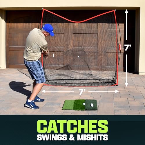 GoSports 7x7ft Golf Practice Net