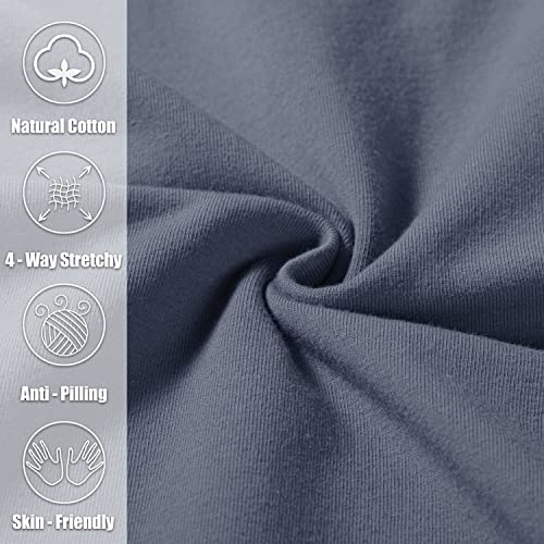 Image of Pudolla Men's Cotton Yoga Sweatpants Athletic Lounge Pants Open Bottom Casual Jersey Pants for Men with Pockets