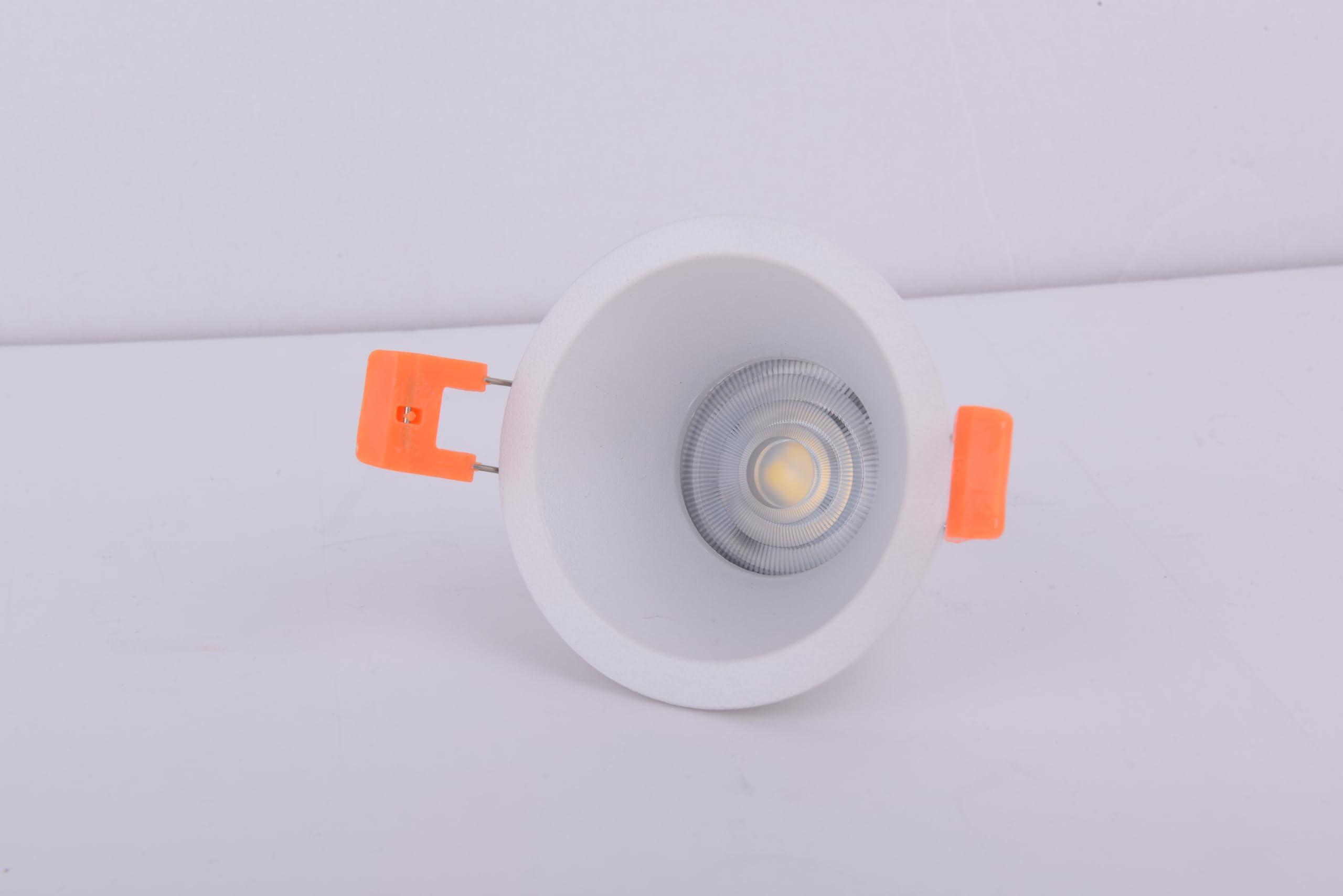 wonderlamp Pack 5 unidades Foco empotrable Confort redondo blanco. Portalámparas GU10 incluido (W-E000131)