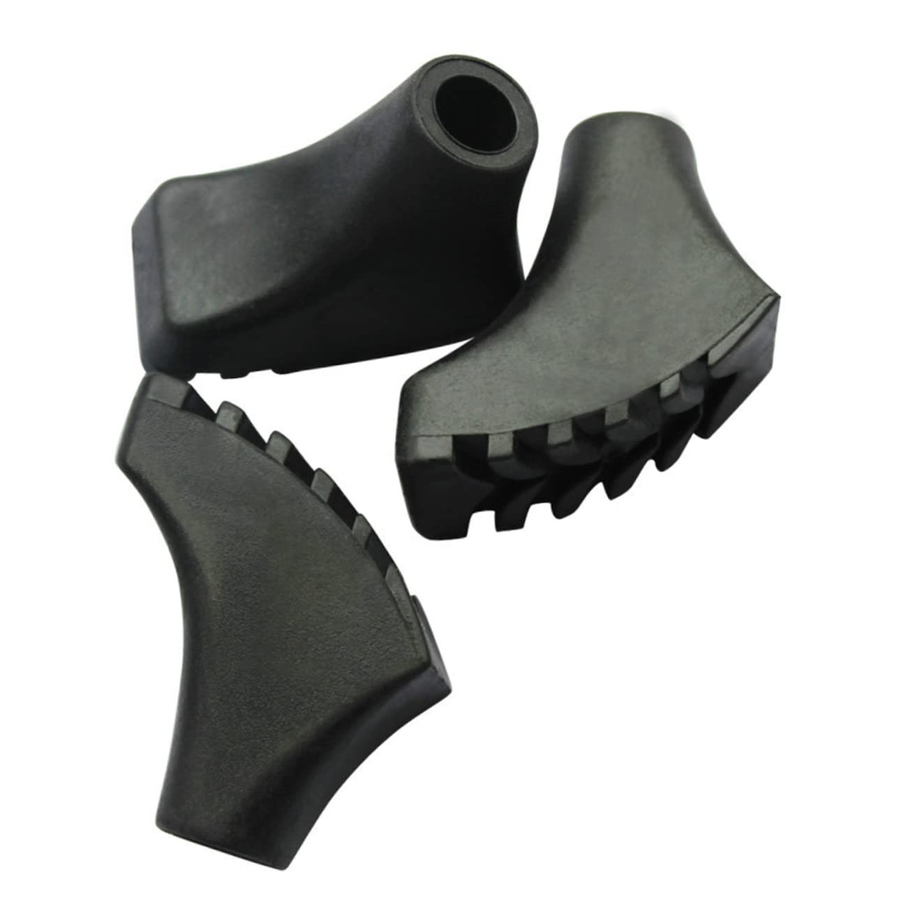 Yardwe Stabile Grip Trekking Pole Tipps 16 Pack Wandern Stick Füße Gummi Material Für Nicht-Leistung Für Outdoor-Abenteuer