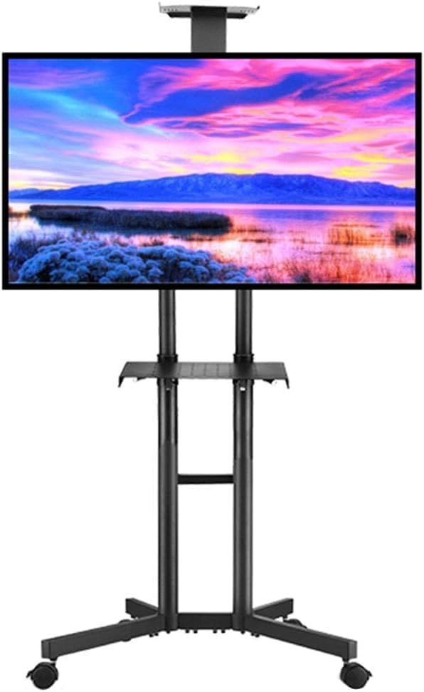 Soporte móvil para TV con ruedas ajustable en altura miniatura 1