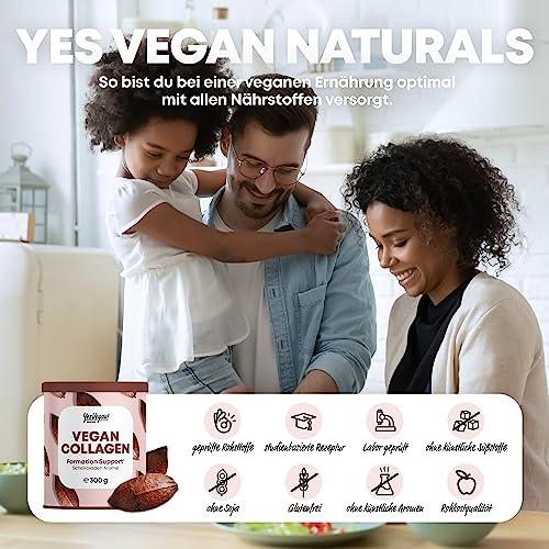 Yes Vegan! Veganes Kollagen Pulver 300 Gramm für Getränke und Smoothies
