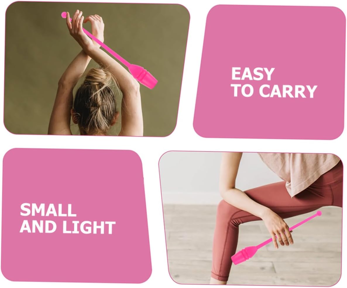 BESPORTBLE Aerobics Sticks Artistic Gymnastics Stick Hand Gripper Gymnastic Rings Gymnastics Equipment Colored