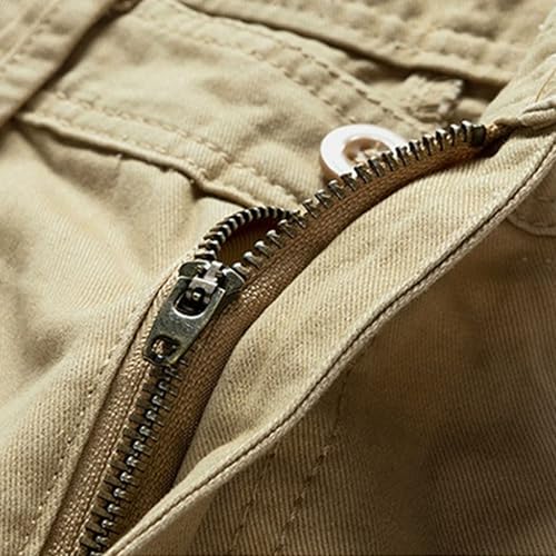Short cargo militar de algodón para hombre miniatura 4