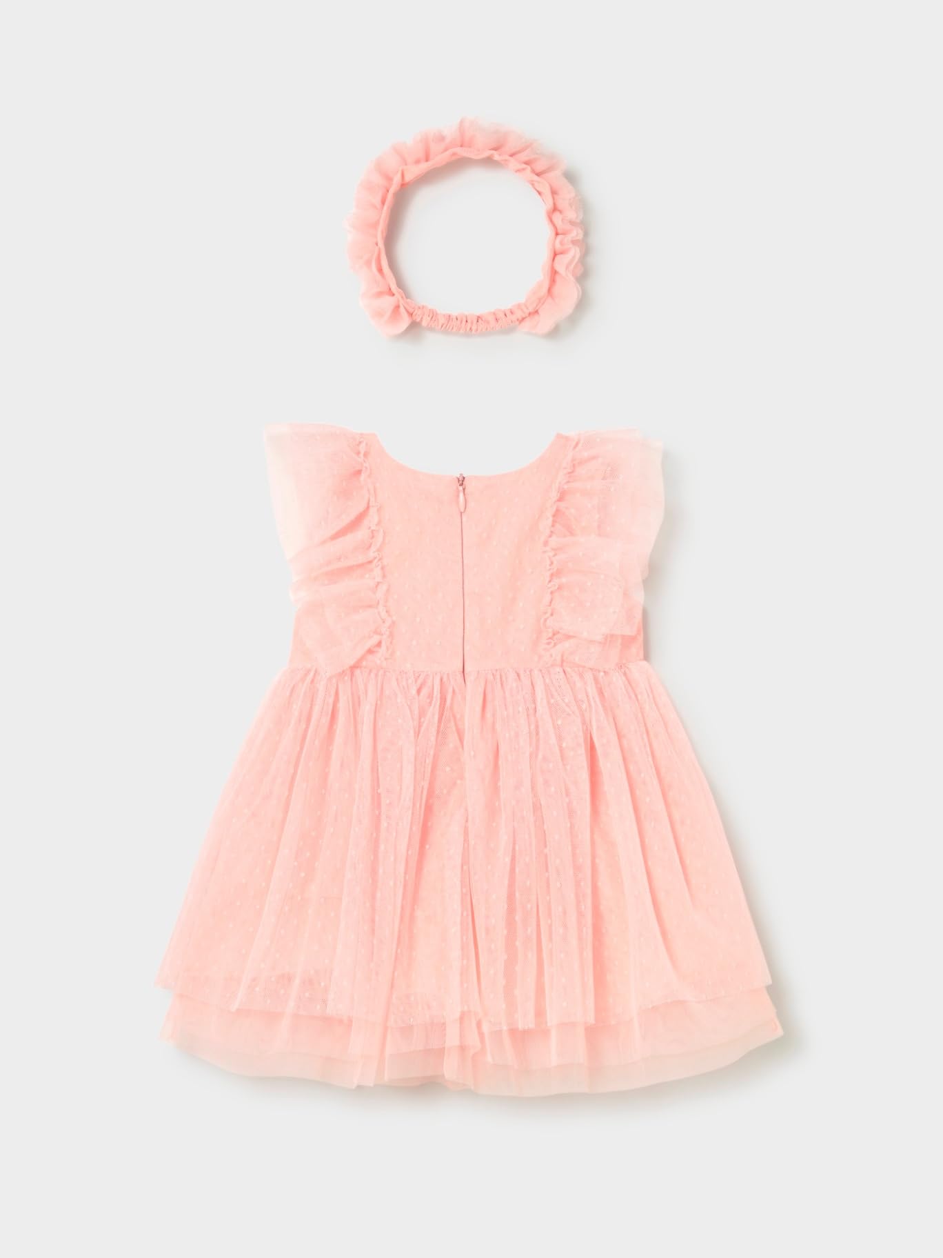 Mayoral Tüllkleid mit Haarband für Baby - Mädchen Blossom