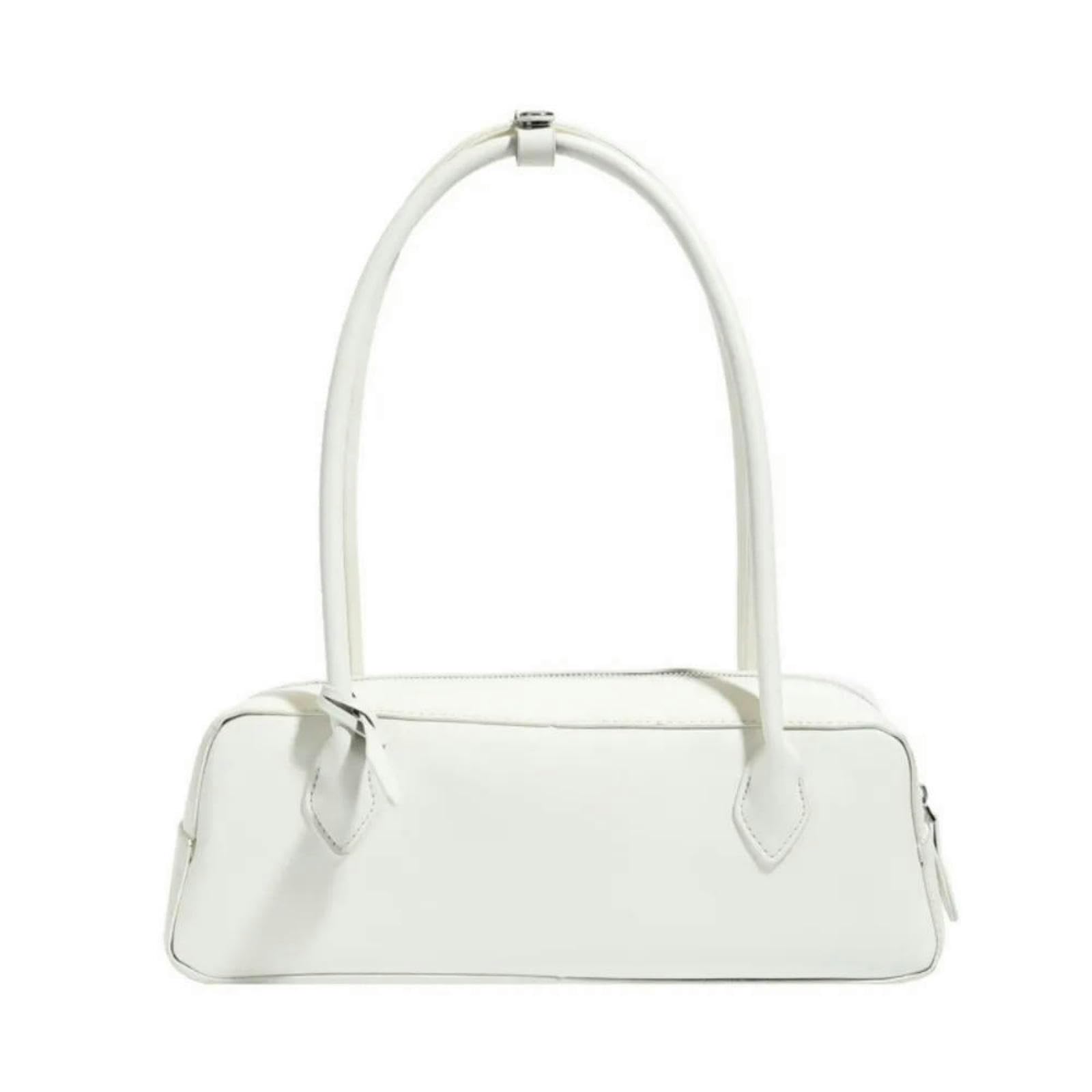 Fryloo Bag Elegant French Stick Shoulder Bag,Large Capacity Waterproof PU Leather Handbag, Stylish Underarm Tote