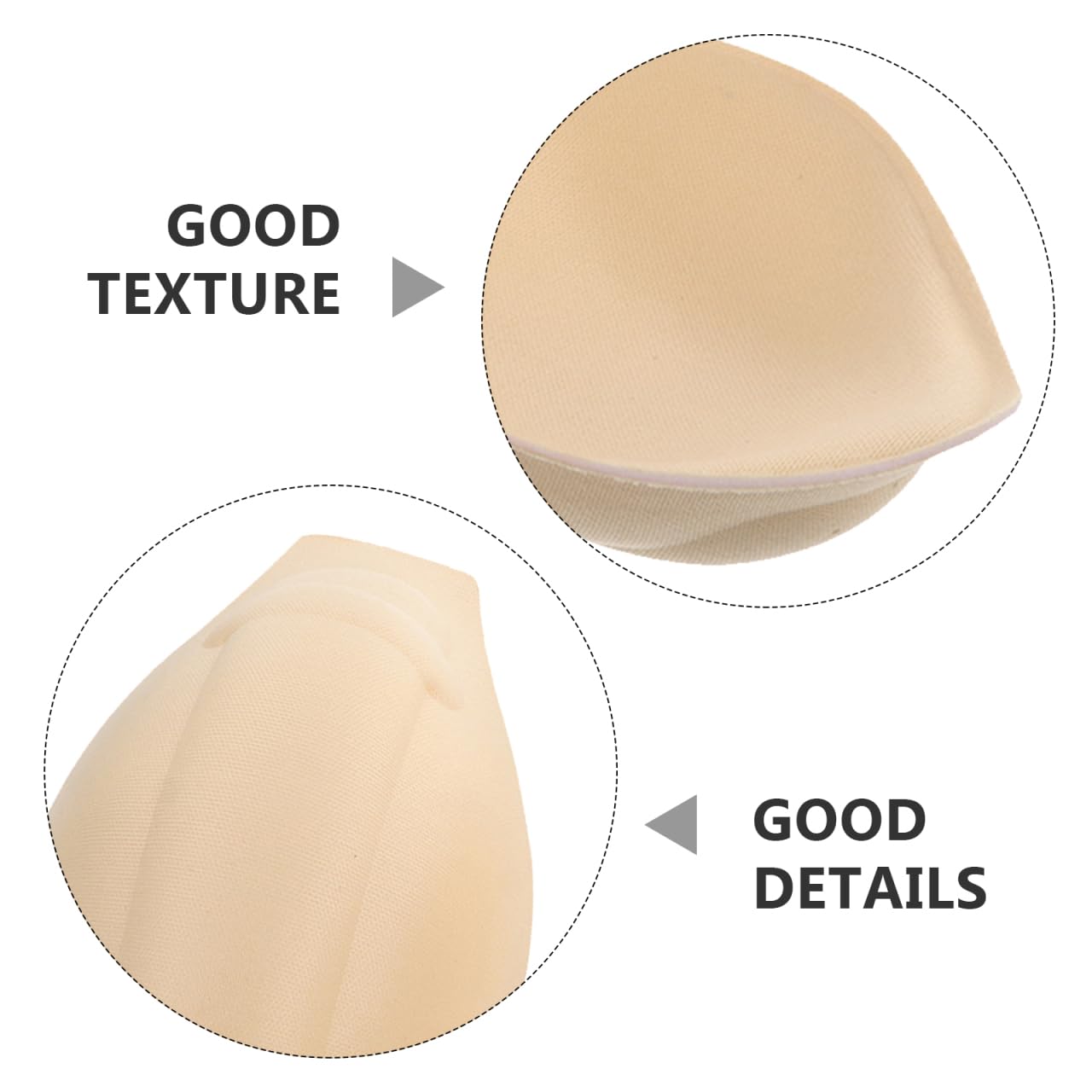 VALICLUD Lot De 2 Coussins ÉPonge Pour Sous-VêTements Homme Slip Rehausseur Confortable Taille Unique Protection Et Agrandissement Portable LéGer