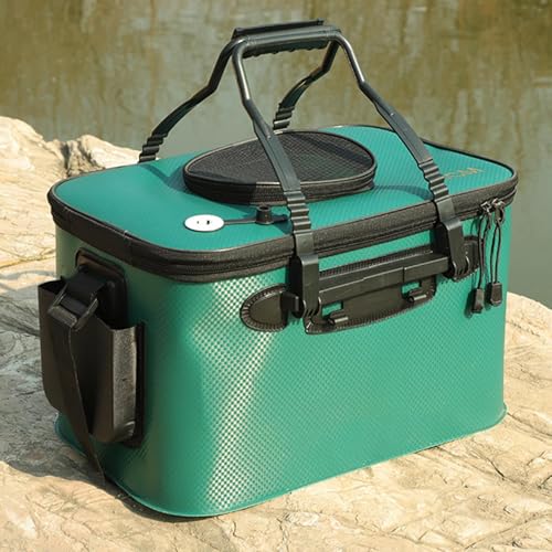 Sac de rangement pour randonnée camping et pêche avec lanière ajustable et bac étanche - 6
