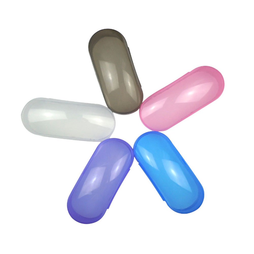 Portable Clear Transparent For Shell Eye Glasses Sunglasses Hard For Case Box Pr Glasses Case Hard Shell (Random colors, 1 pack)