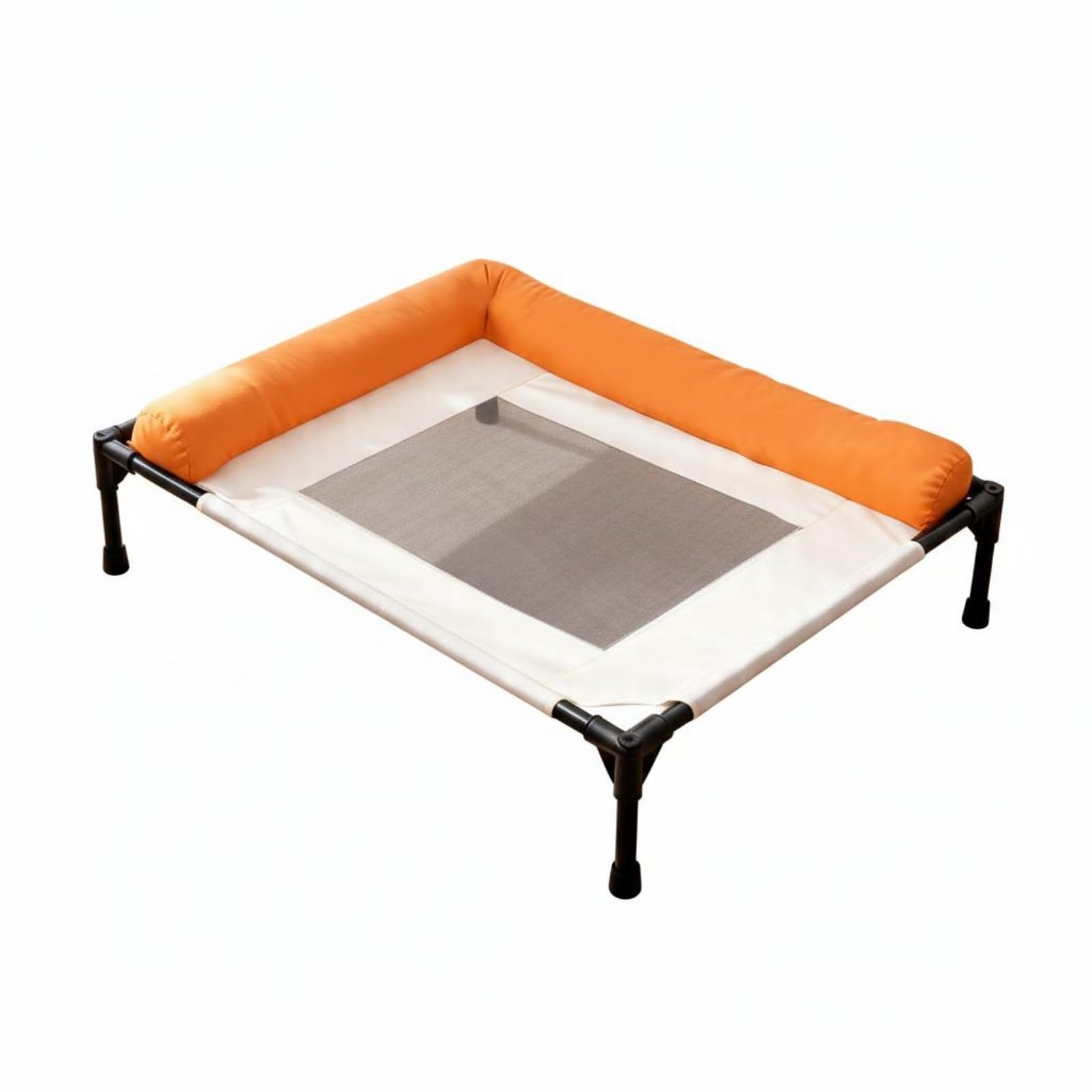 Panier surélevé déhoussable et respirant grand format orange