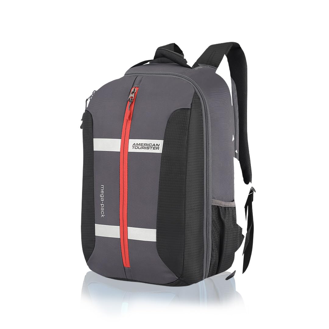 American Tourister Bowie The Outdoor Backpack With A 17 Inch Laptop Compartment, 35 L Capacity, External Bottle Holder, And A Shoe Compartment For Men And Women In A Classic Black Color, Black-picture-28