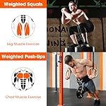 Premium Dip Belt for Weight Lifting - 440lb Capacity, 37" Adjustable Chain, Universal Fit for Pull-Ups, Dips, Squats & Push-Ups (Durable Stainless Steel & Comfort Nylon) - Image 4