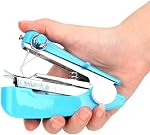1Pc Handheld Sewing Machine, Hand Sewer Portable Mini Manual Sewing Machine Handy Needlework Tool Mini Sewer Machine Hand Stitcher Sewing Stapler Sewing Machine