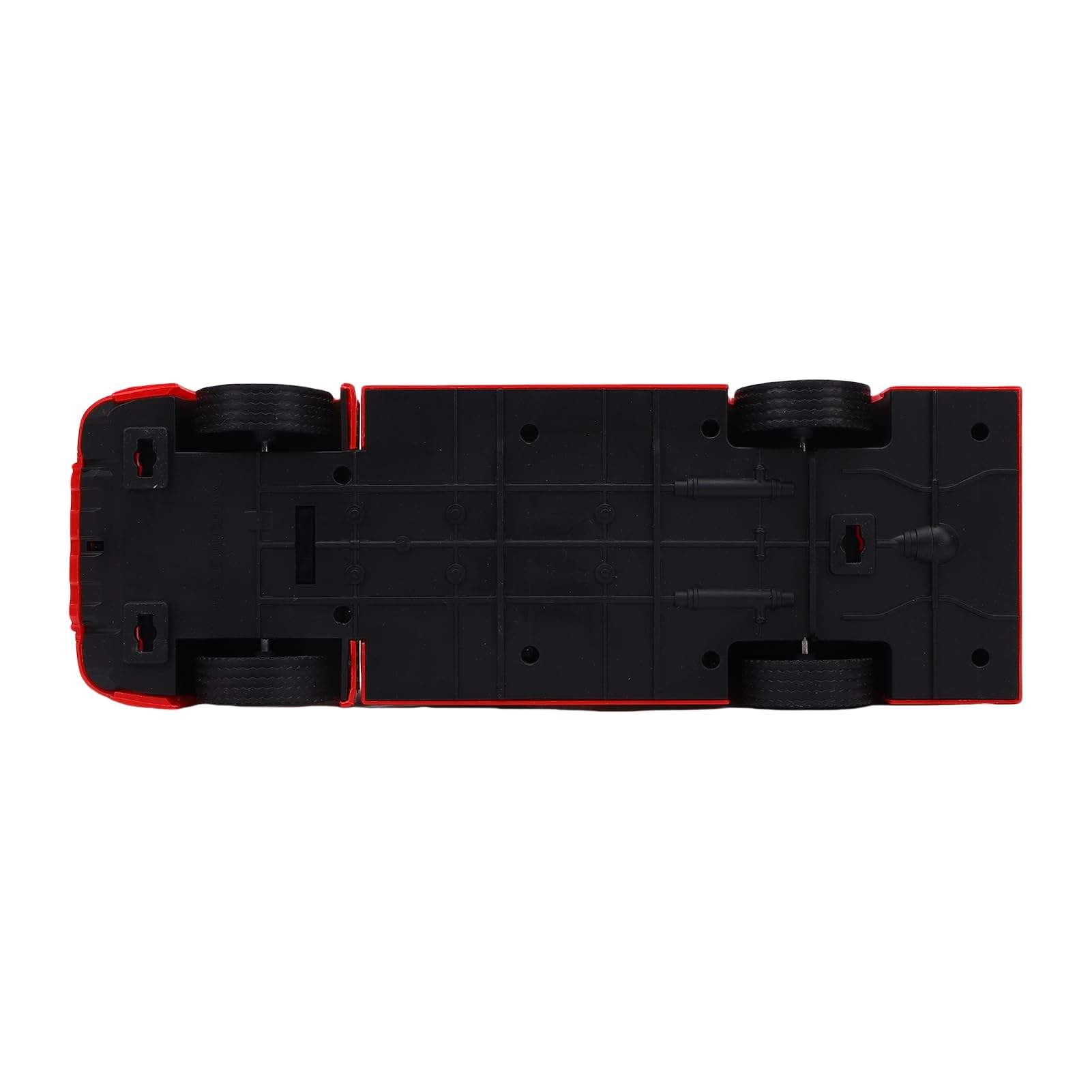 Giocattolo Illuminato del Camion dei Pompieri con Spruzzi D'acqua Interattivi Funzionalità Divertenti per Bambini Dai 3 Ai 6 Anni Plastica 27 X 9 X 15 Cm