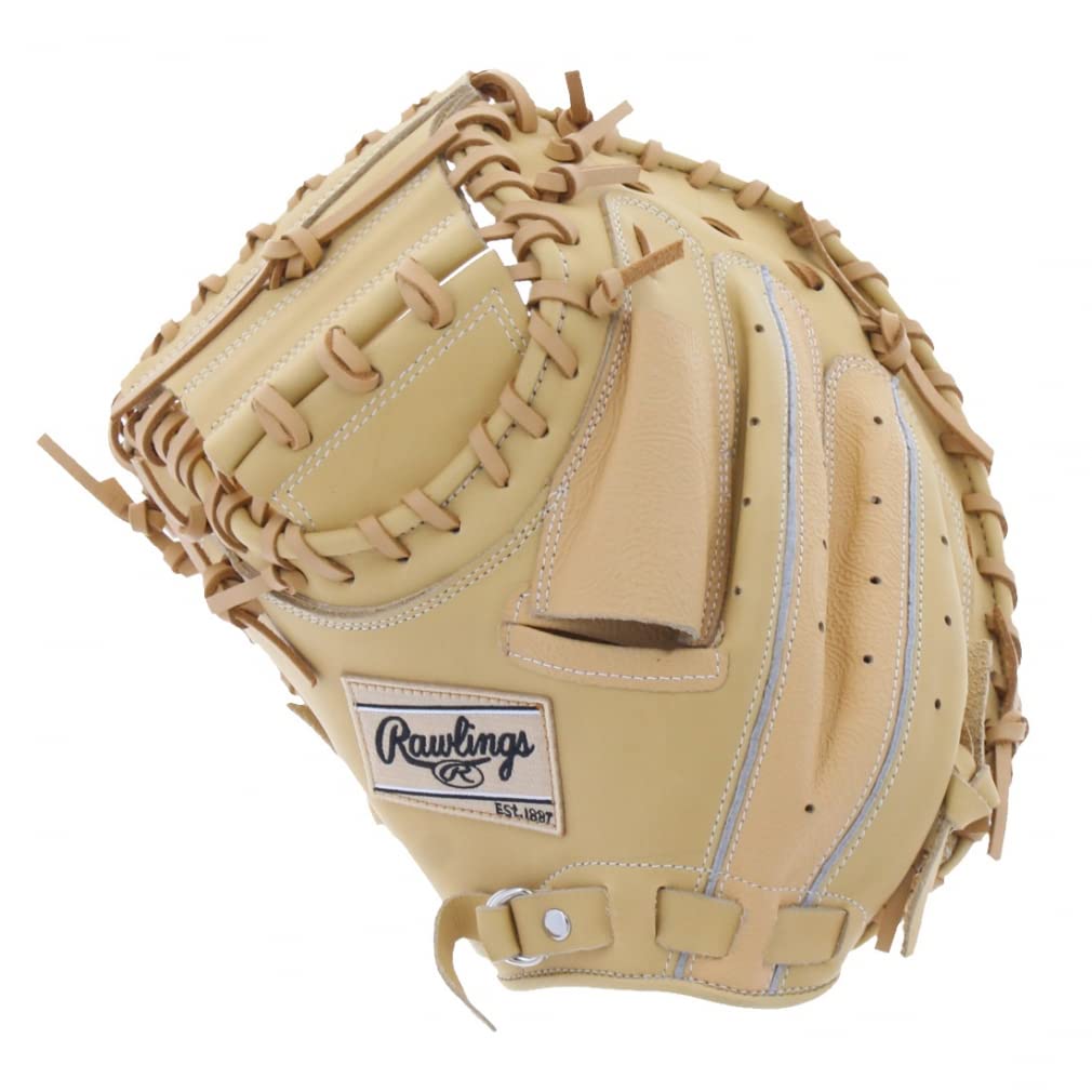 【新品未使用】ローリングス 硬式用キャッチャーミット33インチ キャメル 右投げ Rawlings（ローリングス） 交換無料 野球 キャッチャーミット 硬式 右