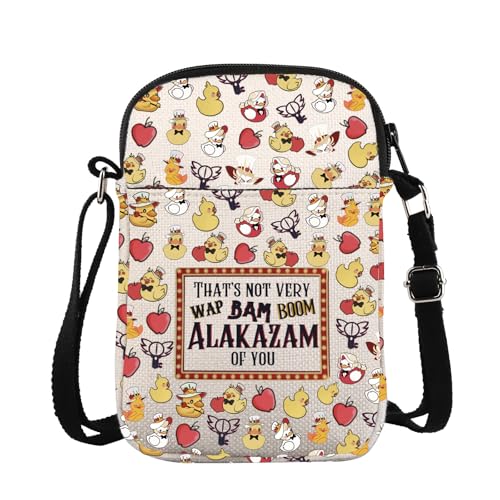 ZJXHPO Hotel Inspired Cross Body Bag-Messenger - Morningstar Carry On Anime Duck Shoulder Bag (Alakazam CB)