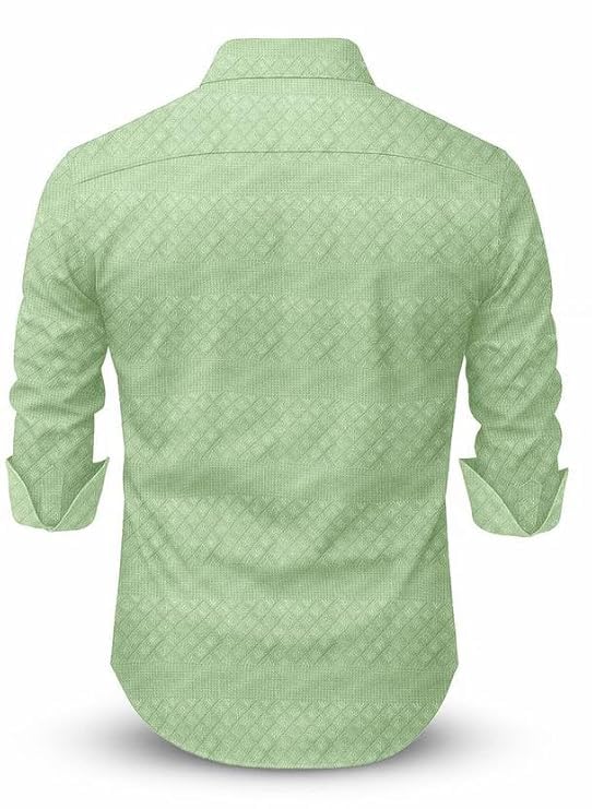 Image of Men Linen Cotton Full Sleeve Shirt for Man | Mens Casual Shirt |Shirts for Men Stylish | Men Shirts | Casual Business Party Festival Regular Fit