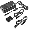 Kimaru NP-FZ100 Dummy Battery AC Power Supply Adapter Kit for Sony Alpha A6600 A6700 ZV-E1, FX3 FX30 A7CII ZV-E10II, A7C A7CR A1 A7III A7IV A7RIII A7RIV A7RV A7SIII A9 A9II A9R A9S Cameras.