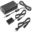 Kimaru NP-FZ100 Dummy Battery AC Power Supply Adapter Kit for Sony Alpha A6600 A6700 ZV-E1, FX3 FX30 A7CII ZV-E10II, A7C A7CR A1 A7III A7IV A7RIII A7RIV A7RV A7SIII A9 A9II A9R A9S Cameras.
