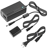 Kimaru NP-FZ100 Dummy Battery AC Power Supply Adapter Kit for Sony Alpha A6600 A6700 ZV-E1, FX3 FX30 A7CII ZV-E10II, A7C A7CR A1 A7III A7IV A7RIII A7RIV A7RV A7SIII A9 A9II A9R A9S Cameras.