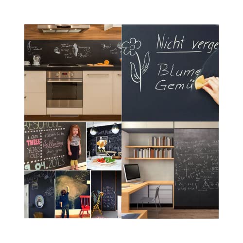 Adesivo Lousa Quadro Negro Preto Fosco 2m X 45cm