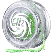 MAGICYOYO D1 GHZ Plastic Yoyo for Kids Beginners, Responsive Yoyo Professional for 2a Trick, Loop yo yo for Entry-Level Players Glitter Crystal