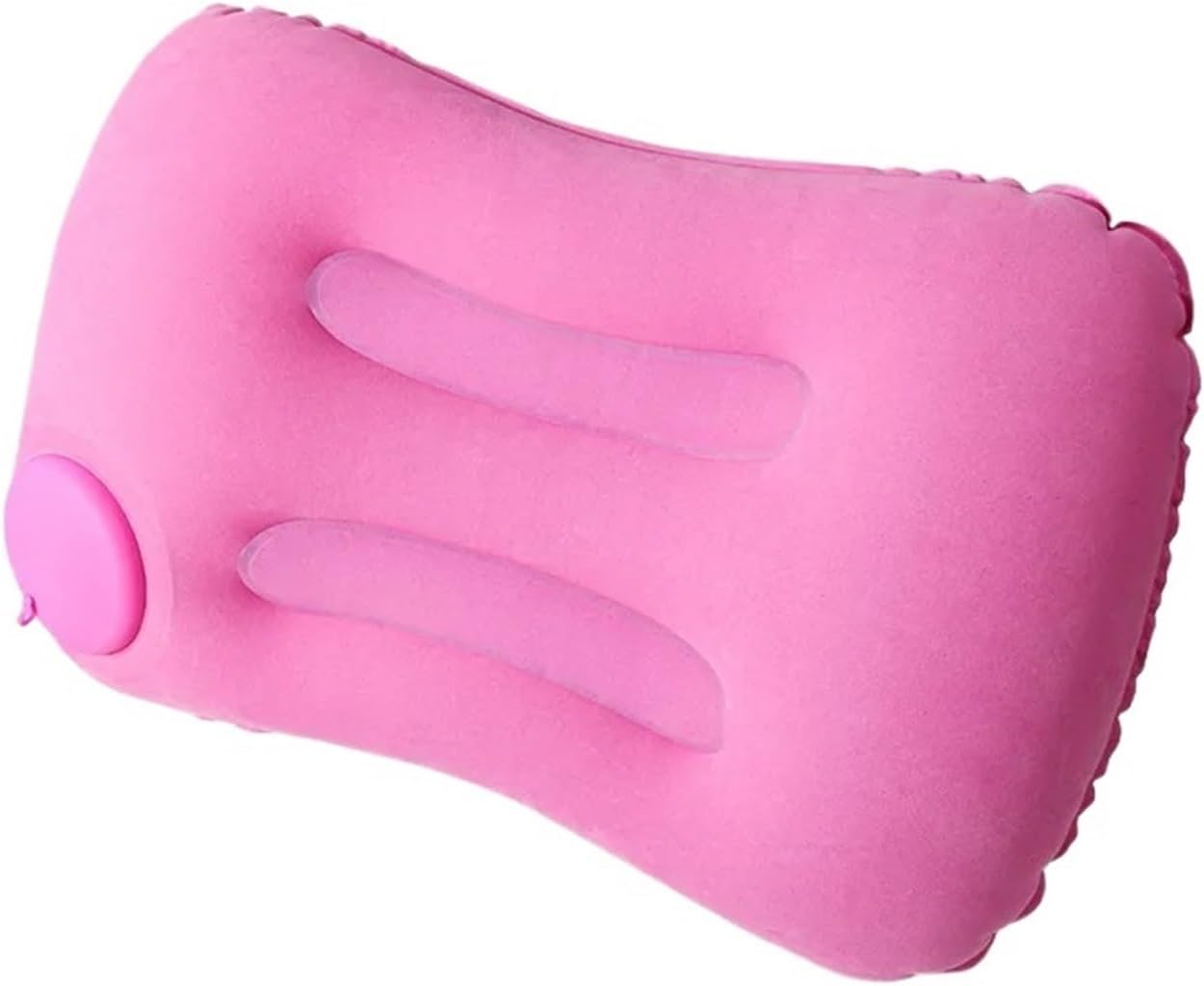 Portable Comfortable Inflatable Pillow, Camping, Pool, Ultra Soft Car(Green)