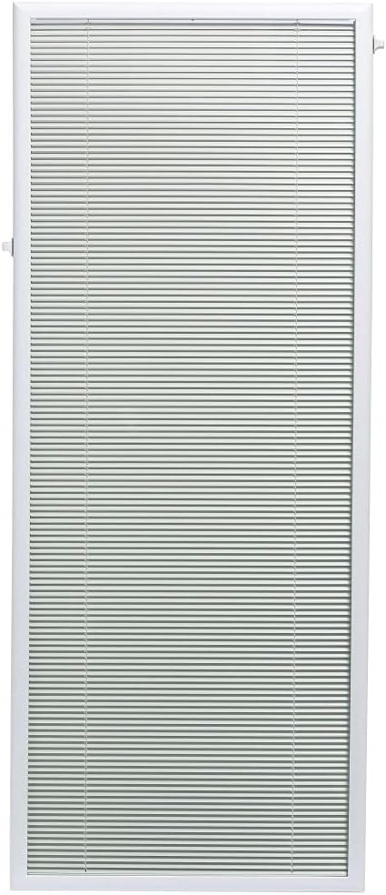 ODL Add On Blinds for Doors With Flush Frame - Outer Frame Measurement 25" x 66"- Home Improvement - Easy to Install, Use and Maintain - Innovative Window Shades Protected Behind Tempered Safety Glass