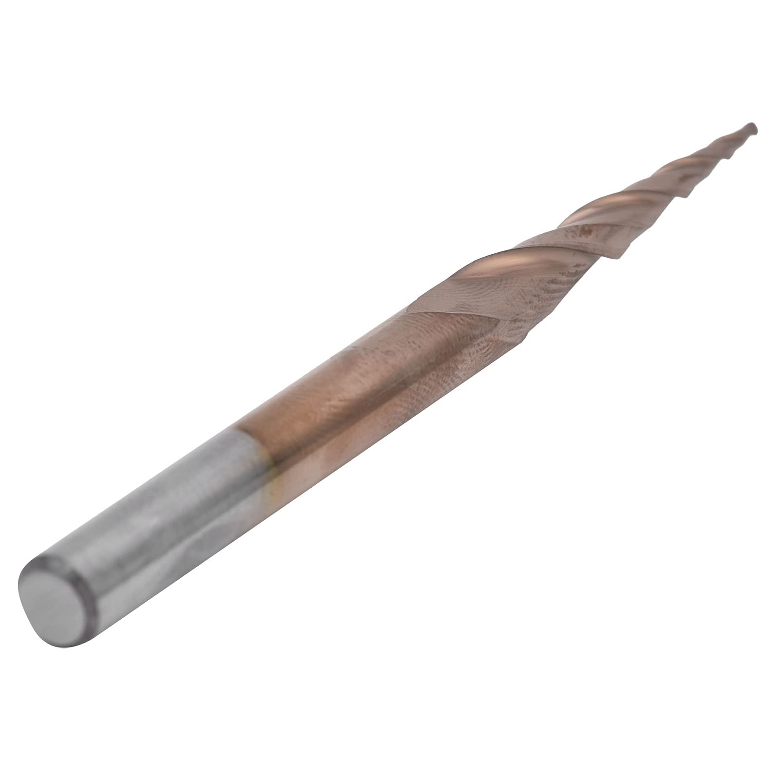 Ejoyous Fresas de Extremo Cónico, Fresas de Cono de Acero de Tungsteno con Punta de Carburo, Punta de Bola, Fresa en Espiral para Cortar Ranurado, Fresado en Máquinas de Grabado CNC, Madera