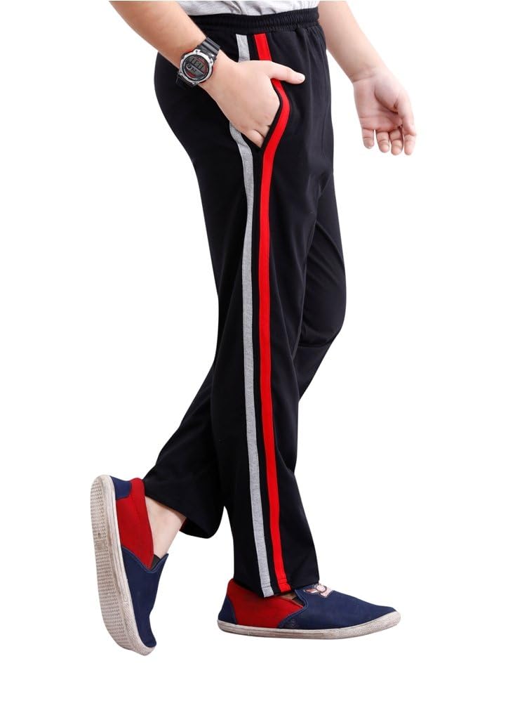 Men's Solid Polycotton Comfortable Track Pant/Casual Trackpants for Men-picture-16