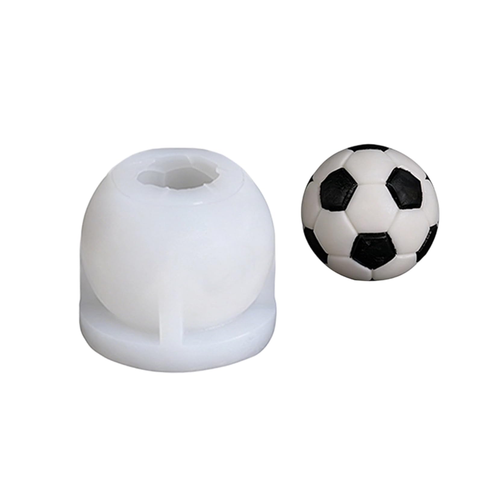LLUJIAXI Sports Ball Silicone Candle Mould Football Basketball Volleyball For Home Decoration And