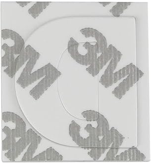 Auto Dynasty Metal Emblem Decal Logo Trim Badge Text Letter O (Black) - Not a Set