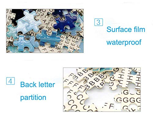 Zhangkk Puzzle Jigsaw 1000 Pezzi per gli Adulti