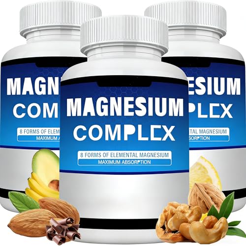 Complejo de magnesio 8 en 1 contra el cansancio muscular y la falta de sueño profundo