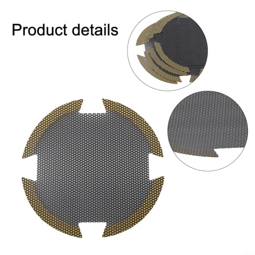 VRTYVEYBB PVC Dust Filter Cover with Ventilation for PS5 Pro Heatsink Fan to Prevent Dust Buildup and Promote Consistent Console Cooling (4 pieces) - Image 4