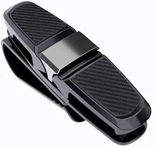Soporte para Gafas de Sol para Coche Clip para gafas de sol multifuncional para coche(Grey)
