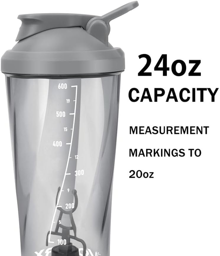 VOLTRX Premium Electric Protein Shaker Bottle, Made with Tritan - BPA Free - 24 oz Vortex Portable Mixer Cup/USB Rechargeable Shaker Cups for Protein Shakes - Image 6