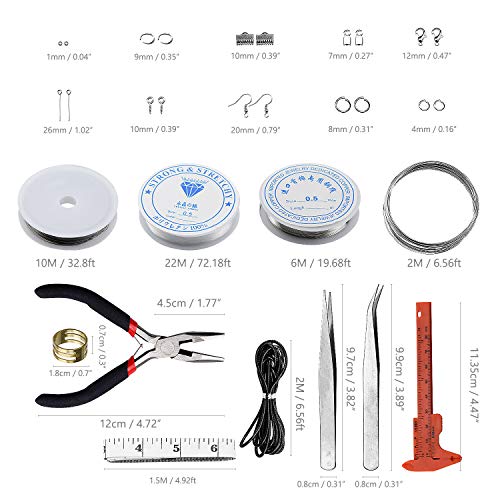 FEIGO Kit di Creazione di Gioielli, Creazione di