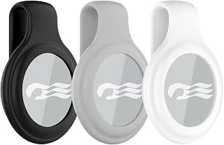 Princess Cruise Medallion Holder Accessory, 2025 Carnival Cruise Ship Essentials Medallion Clip for Men Women (3P-Black+White+Grey)