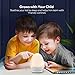 VAVA Home VA-CL006 Night Lights for Kids with Stable Charging Pad, ABS+PC Bedside Lamp for Breastfeeding, Touch Control&Timer Setting, White