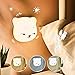Produktbild Etmury LED Nachtlicht Kinder, 3M Nachtleuchte Baby Touch Lampe für Schlafzimmer, Nachttischlampen mit Gelbem & Weißem Licht & Touch Schalter, Nachtlampe für das Lesen, Schlafen und Entspannen (Sohn)
