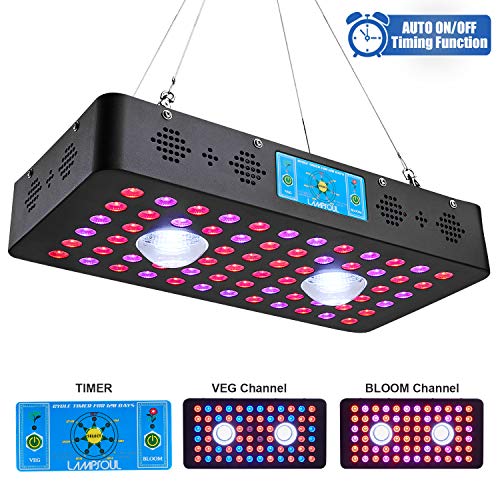 1200W COB LED Grow Light Full Spectrum LAMPSOUL LED Plant Growing Lamp