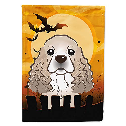 Drapeau de maison en toile premium Halloween Cocker multicolore Caroline's Treasures L - 2